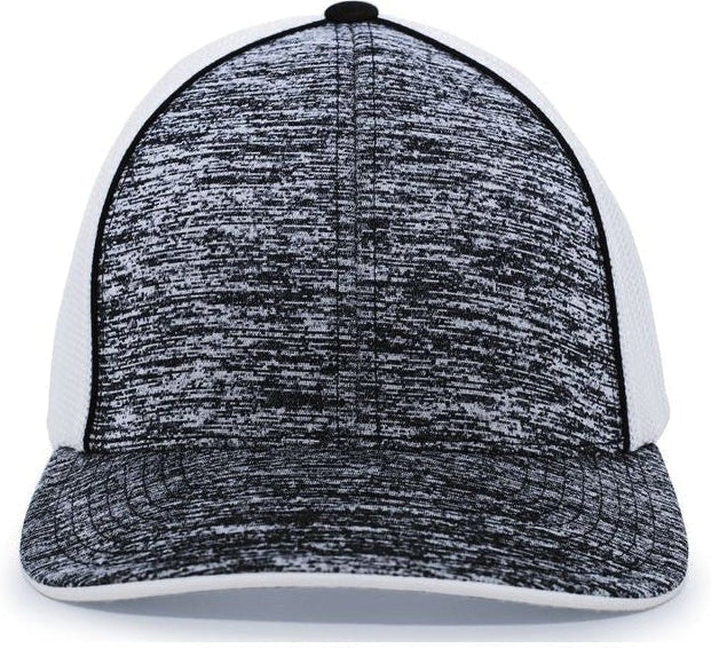 Pacific Headwear Aggressive Heather Trucker Flexfit Cap - JL Franklins