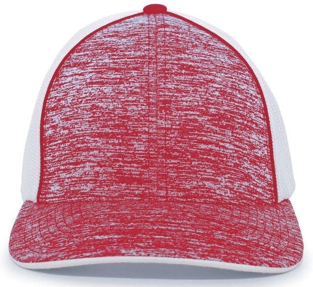 Pacific Headwear Aggressive Heather Trucker Flexfit Cap - JL Franklins