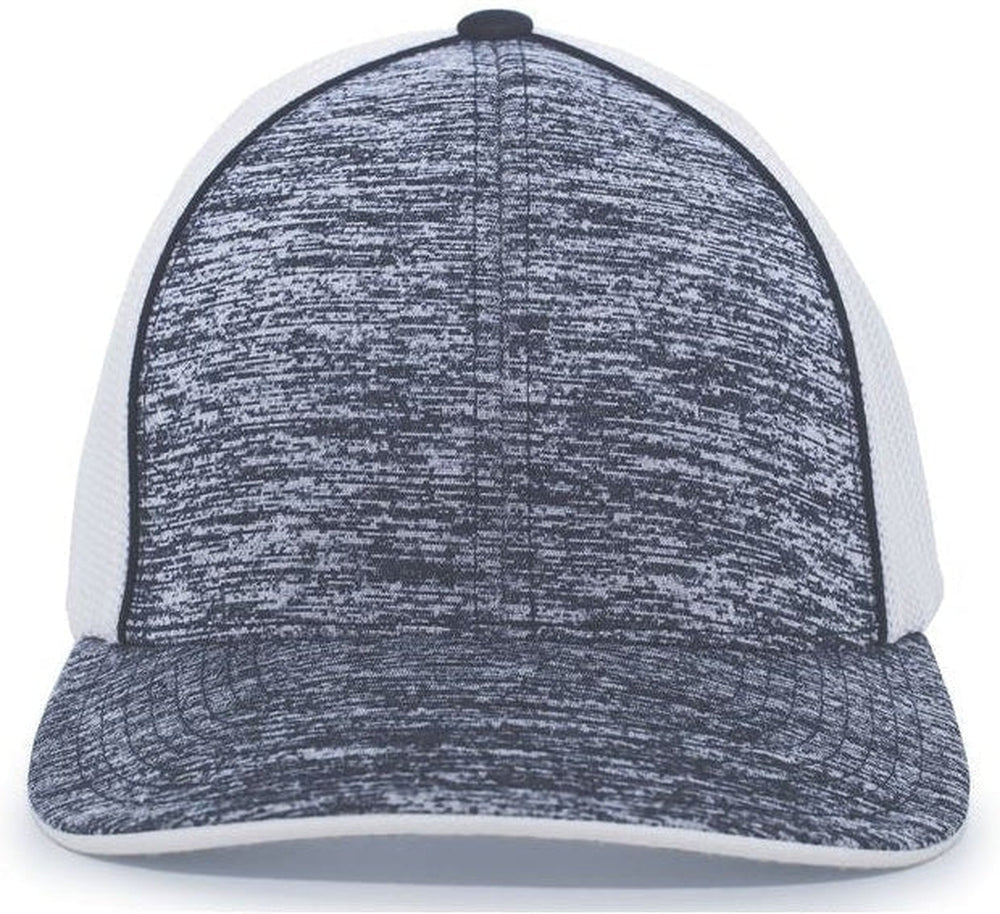 Pacific Headwear Aggressive Heather Trucker Flexfit Cap - JL Franklins