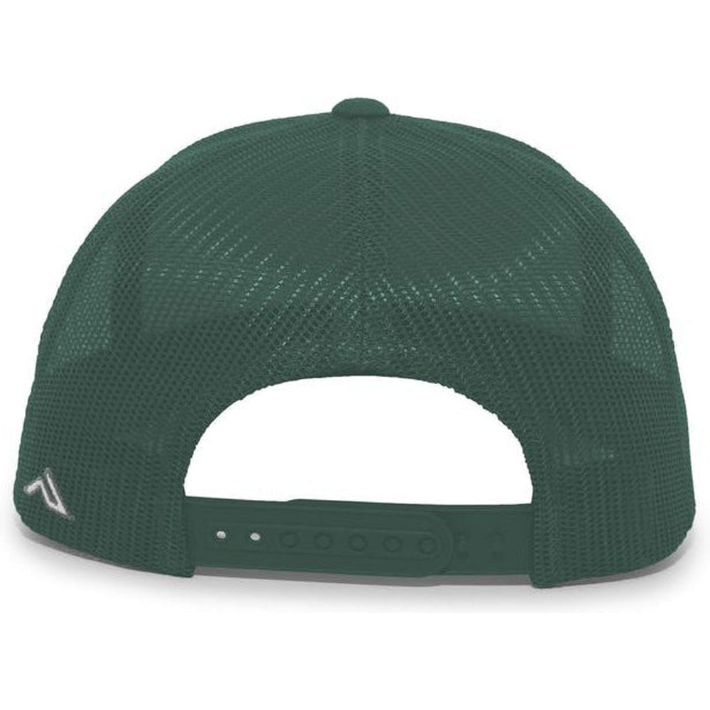 Pacific Headwear Aggressive Heather Trucker Snapback Cap - JL Franklins