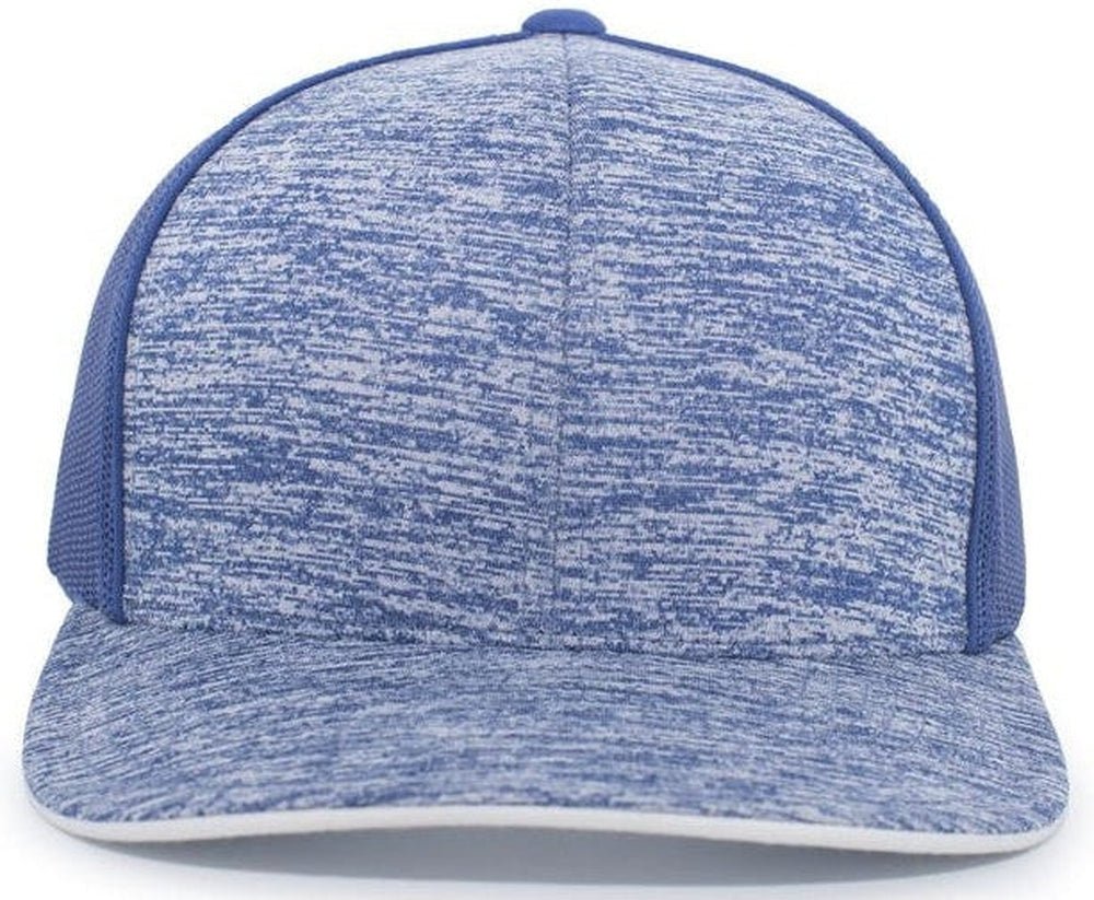 Pacific Headwear Aggressive Heather Trucker Snapback Cap - JL Franklins