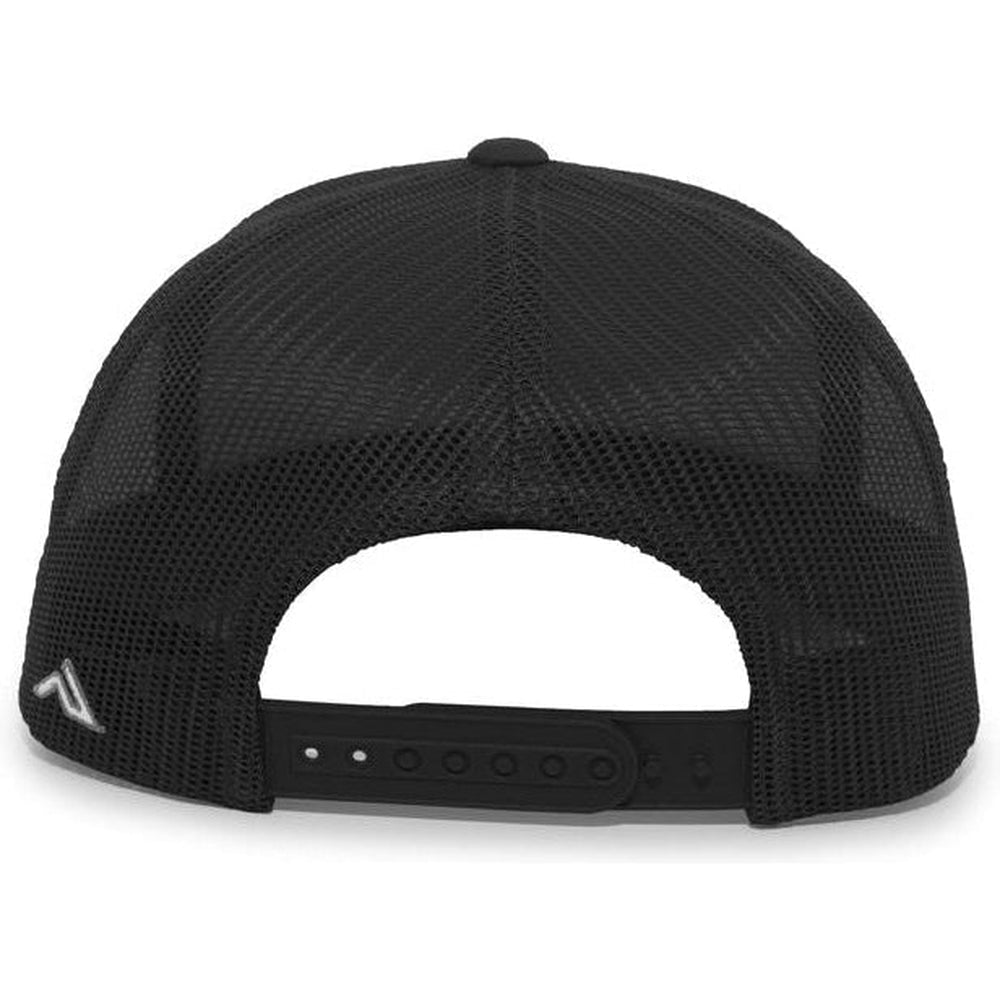 Pacific Headwear Aggressive Heather Trucker Snapback Cap - JL Franklins