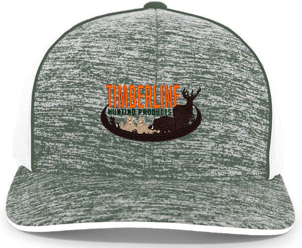 Pacific Headwear Aggressive Heather Trucker Snapback Cap - JL Franklins