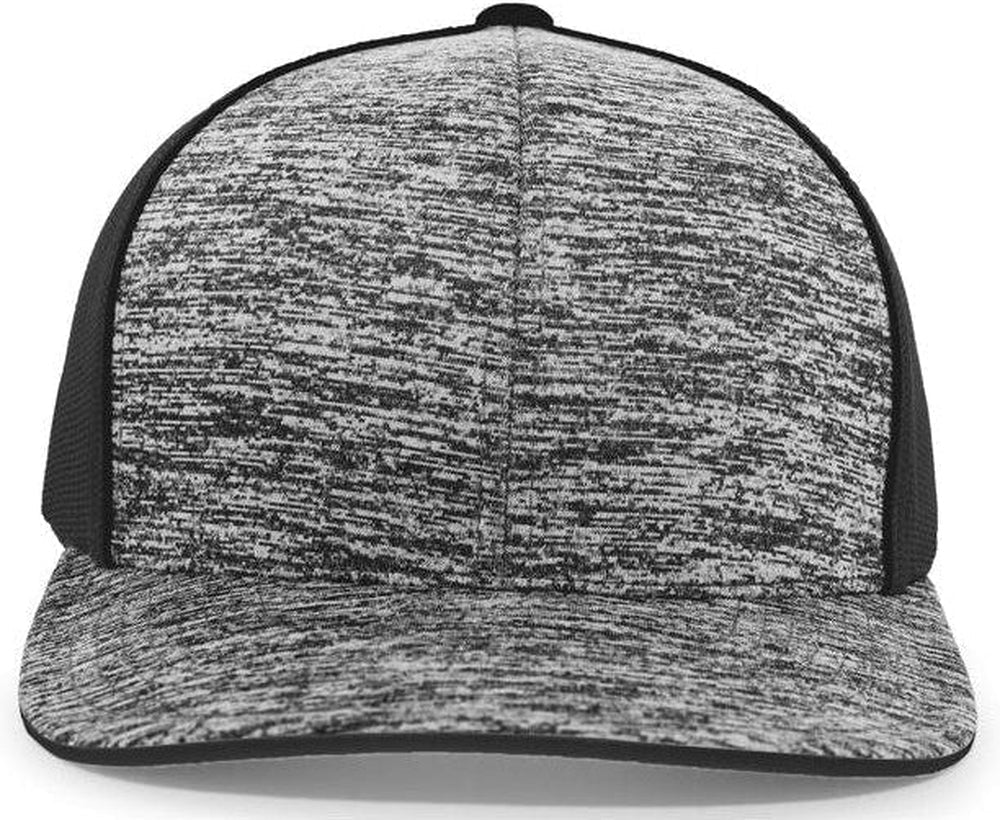 Pacific Headwear Aggressive Heather Trucker Snapback Cap - JL Franklins