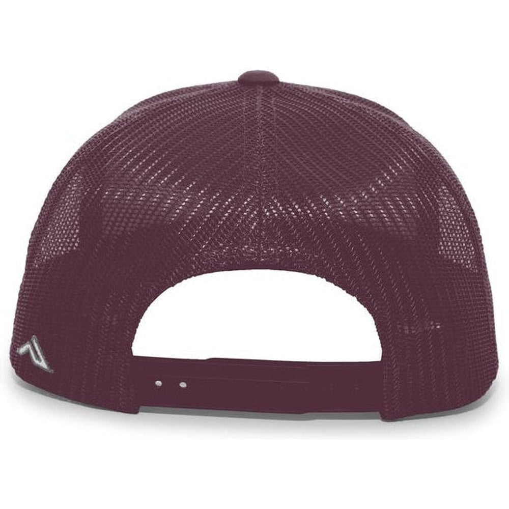 Pacific Headwear Aggressive Heather Trucker Snapback Cap - JL Franklins
