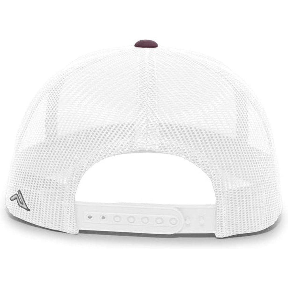 Pacific Headwear Aggressive Heather Trucker Snapback Cap - JL Franklins
