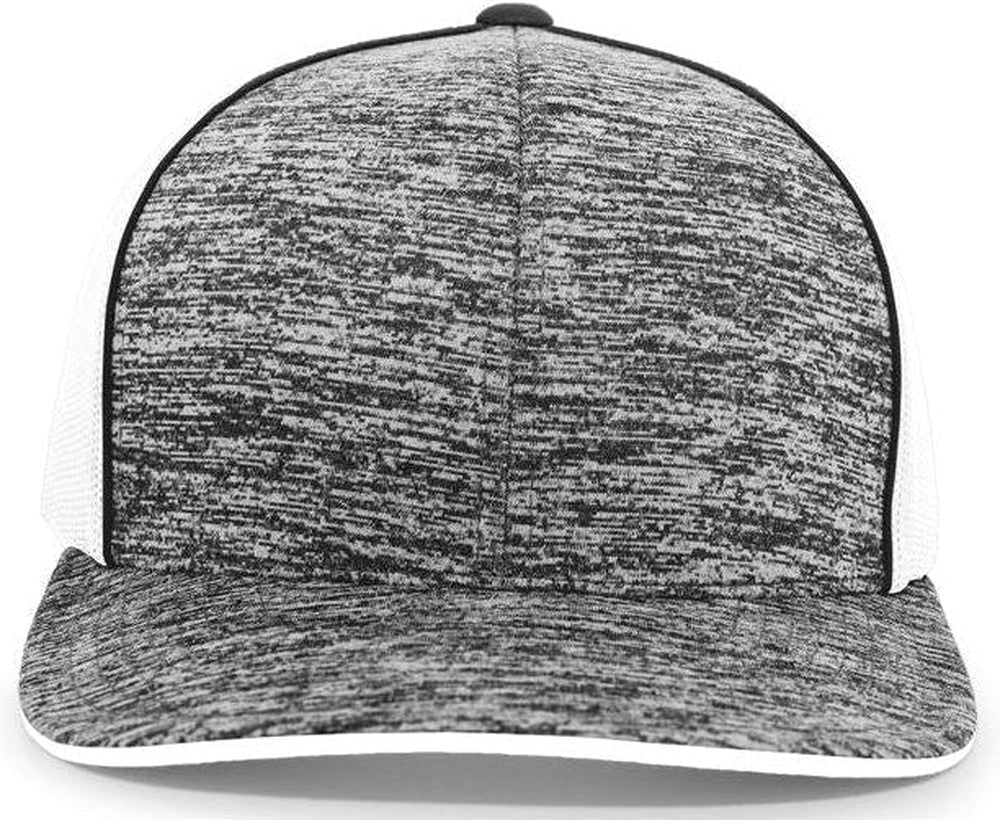 Pacific Headwear Aggressive Heather Trucker Snapback Cap - JL Franklins
