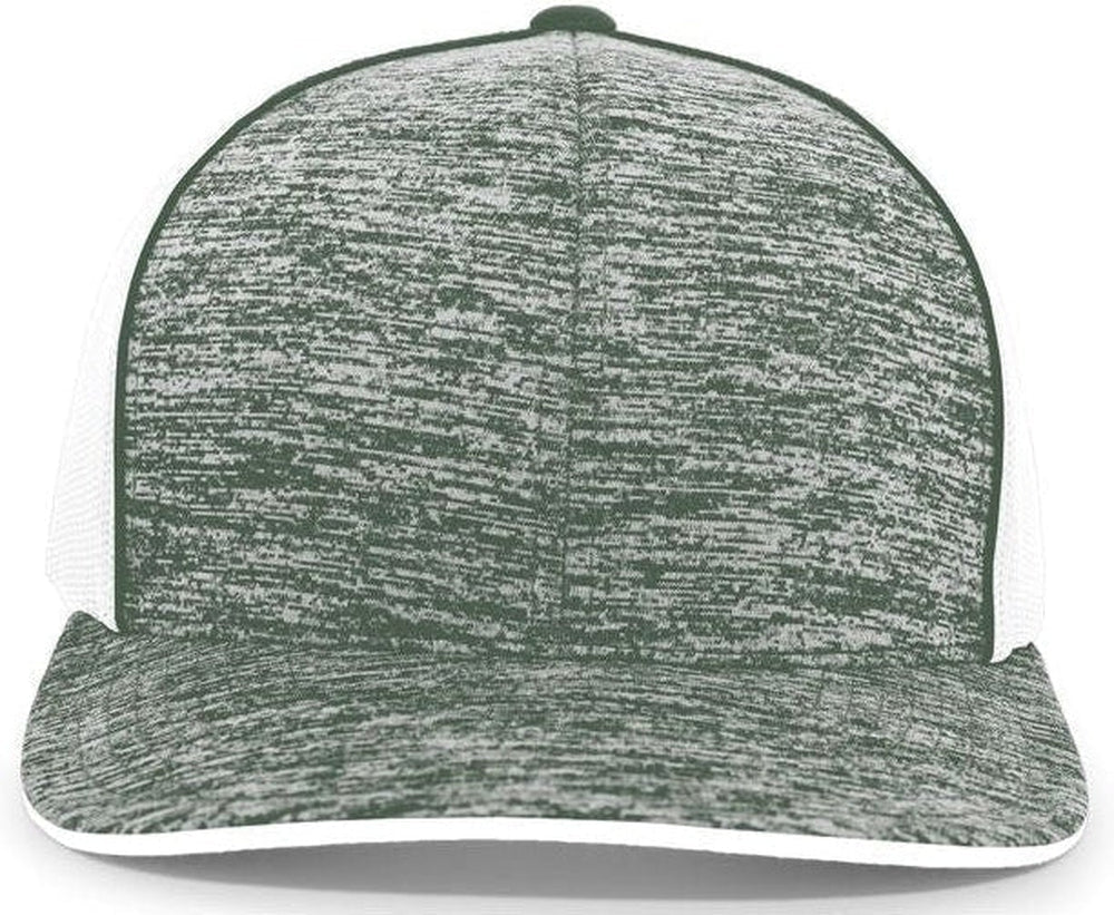 Pacific Headwear Aggressive Heather Trucker Snapback Cap - JL Franklins