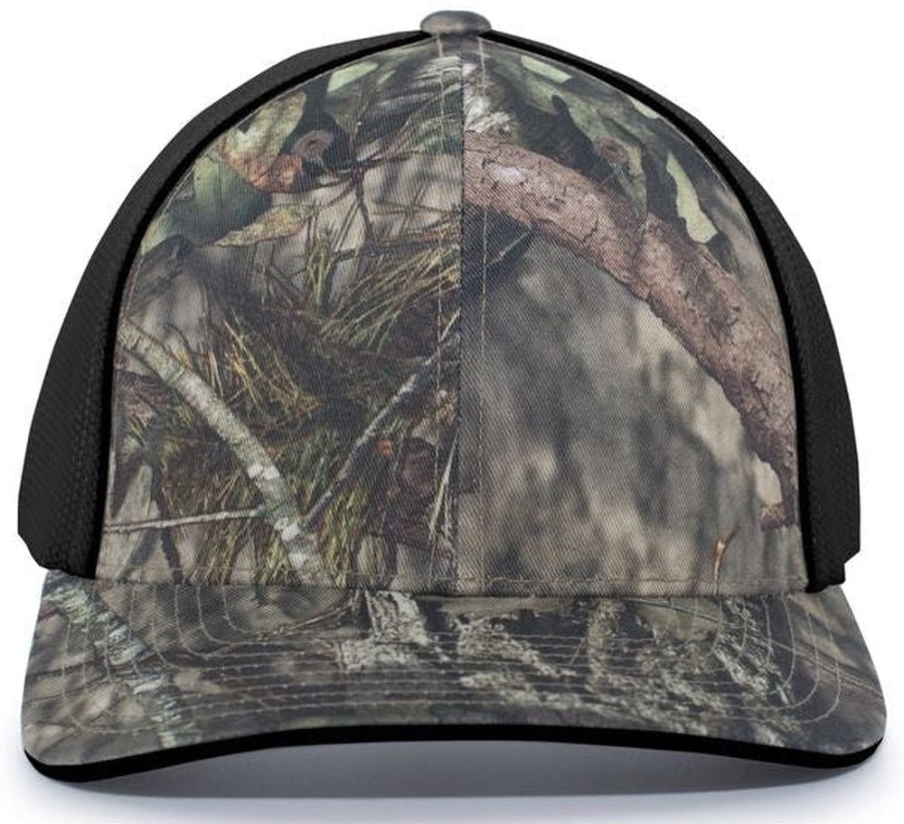 Pacific Headwear Camo Trucker Flexfit Cap - JL Franklins