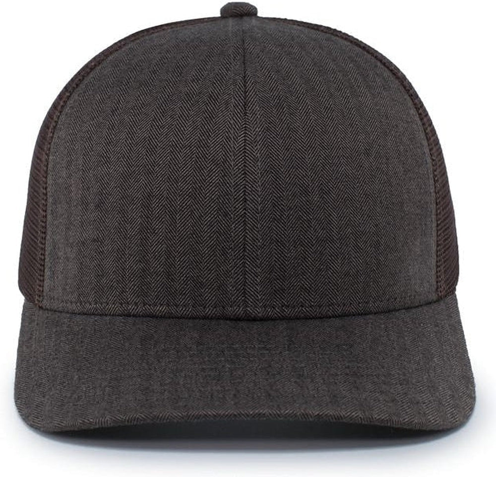 Pacific Headwear Herringbone Trucker Cap - JL Franklins