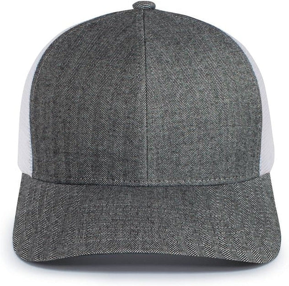 Pacific Headwear Herringbone Trucker Cap - JL Franklins
