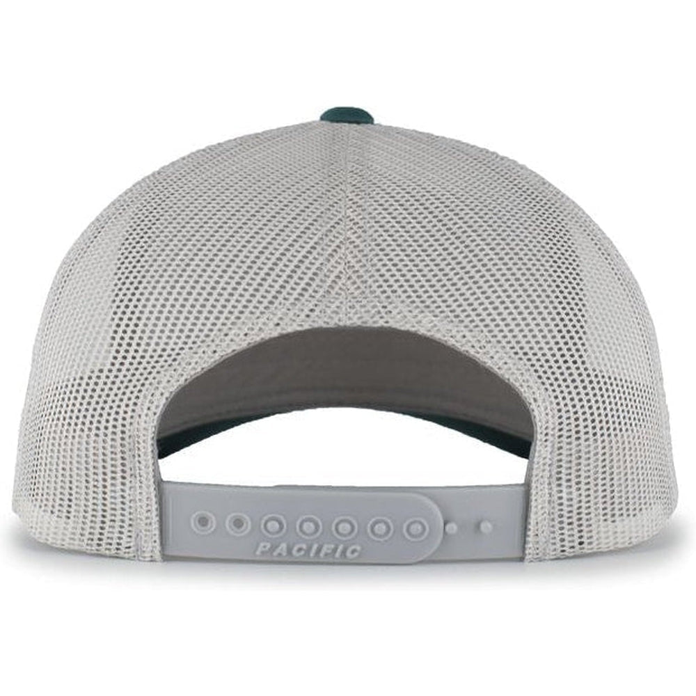 Pacific Headwear Perforated 5 - Panel Trucker Snapback Cap - JL Franklins