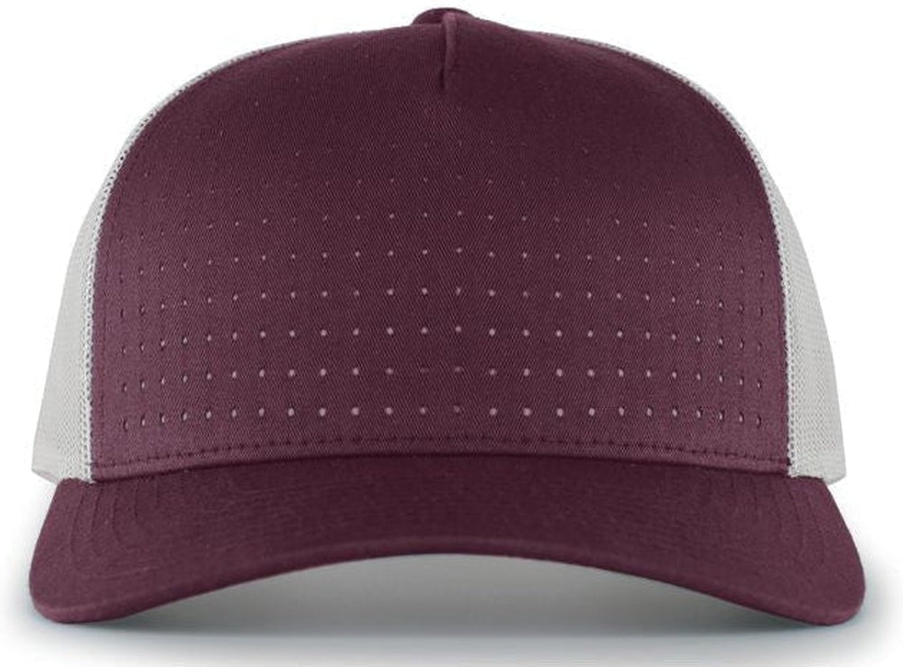 Pacific Headwear Perforated 5 - Panel Trucker Snapback Cap - JL Franklins