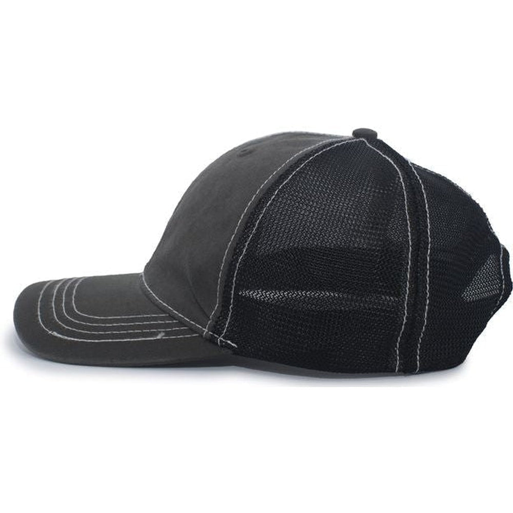 Pacific Headwear Vintage Trucker Snapback Cap - JL Franklins
