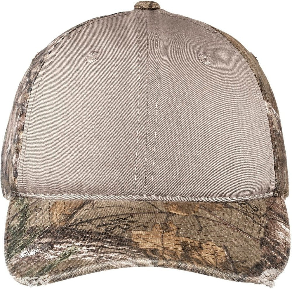 Port Authority Camo Cap with Contrast Front - JL Franklins