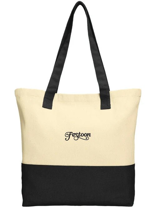 Port Authority Colorblock Cotton Tote - JL Franklins
