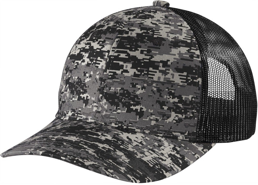Port Authority Digi Camo Snapback Trucker Cap - JL Franklins