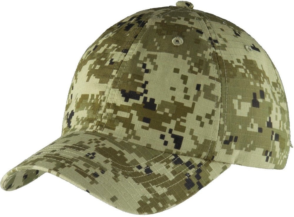 Port Authority Digital Ripstop Camouflage Cap - JL Franklins