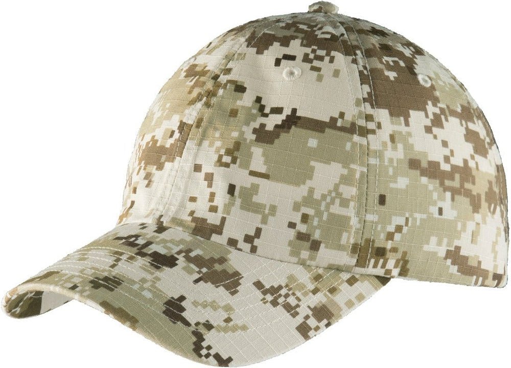 Port Authority Digital Ripstop Camouflage Cap - JL Franklins