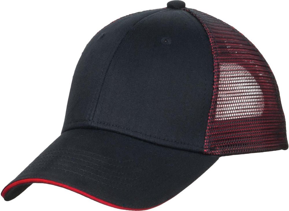Port Authority Double Mesh Snapback Sandwich Cap - JL Franklins