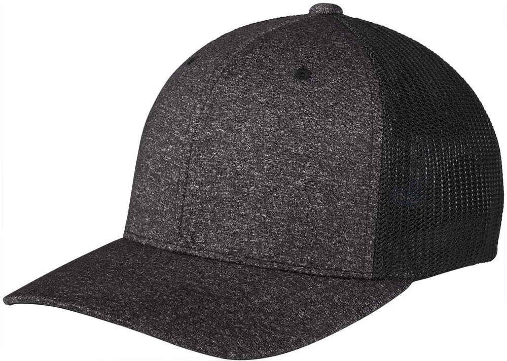 Port Authority Flexfit Melange Mesh Back Trucker Cap - JL Franklins