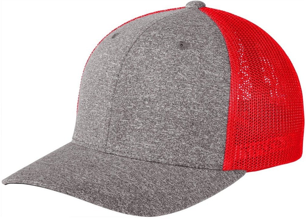 Port Authority Flexfit Melange Mesh Back Trucker Cap - JL Franklins
