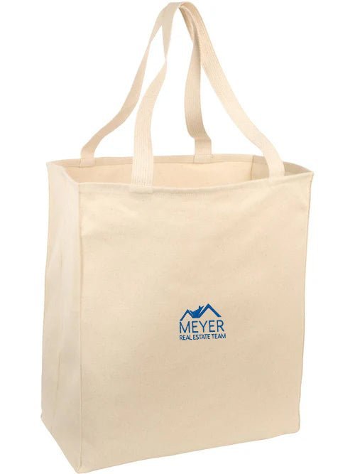 Port Authority Ideal Twill Over - The - Shoulder Grocery Tote - JL Franklins