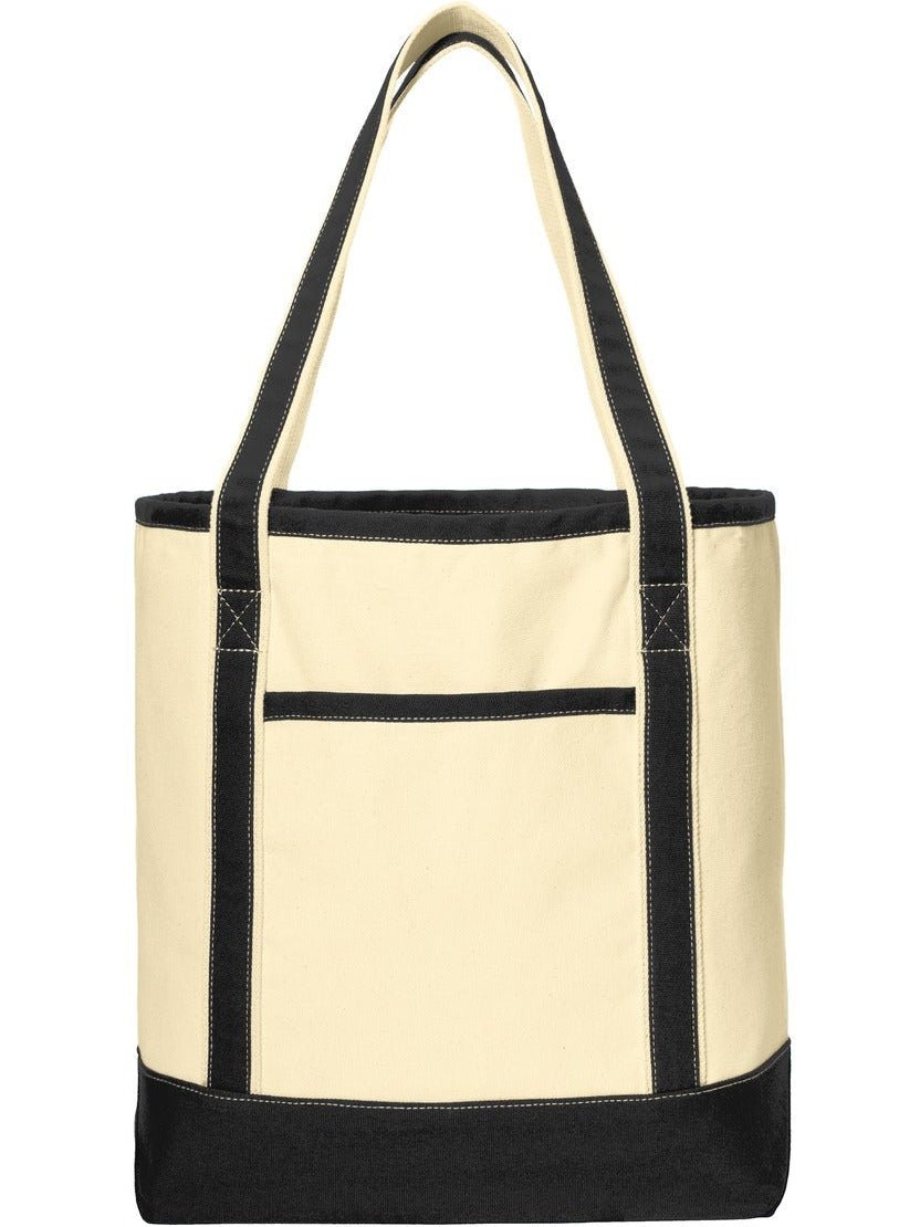 Port Authority Large Cotton Canvas Boat Tote - JL Franklins