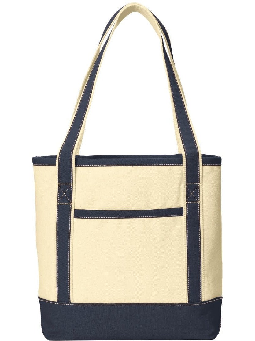 Port Authority Medium Cotton Canvas Boat Tote - JL Franklins