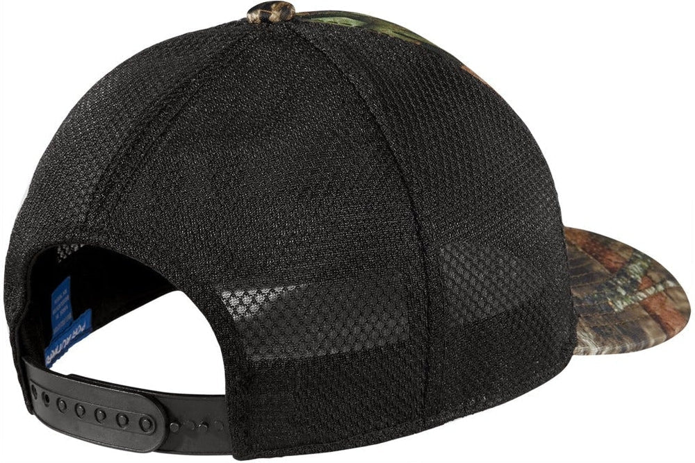 Port Authority Performance Camouflage Mesh Back Snapback Cap - JL Franklins