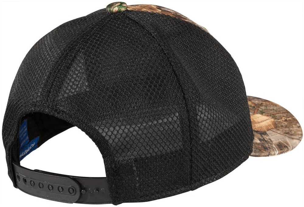 Port Authority Performance Camouflage Mesh Back Snapback Cap - JL Franklins