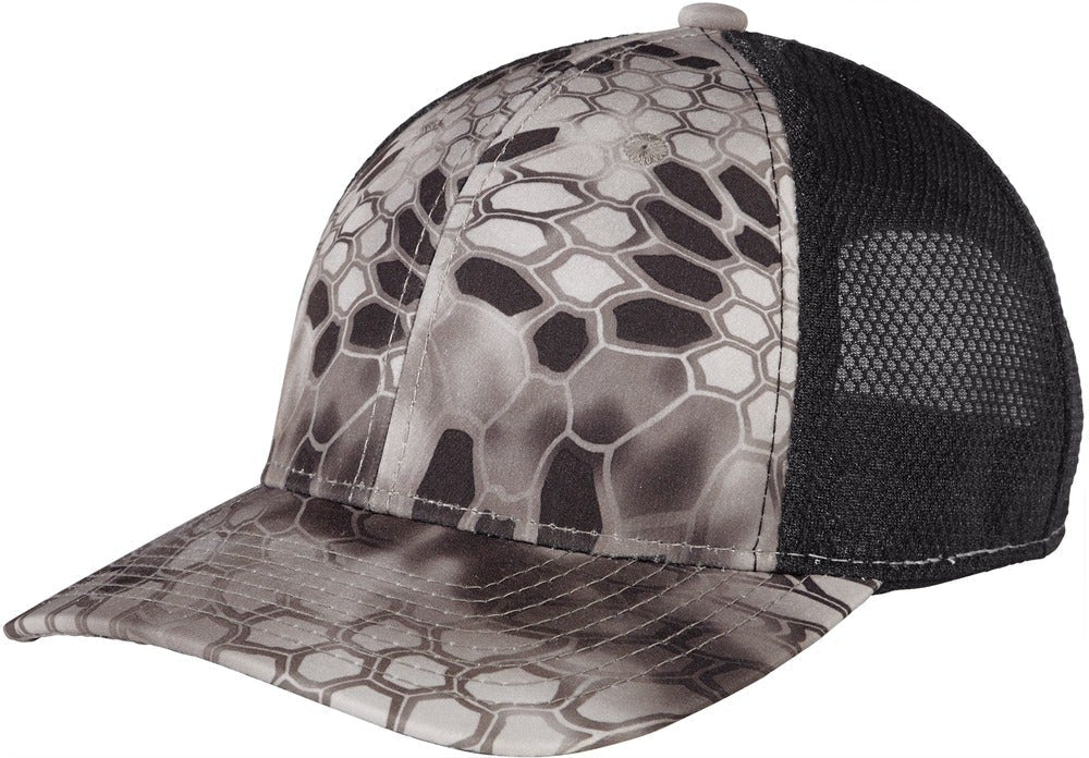 Port Authority Performance Camouflage Mesh Back Snapback Cap - JL Franklins