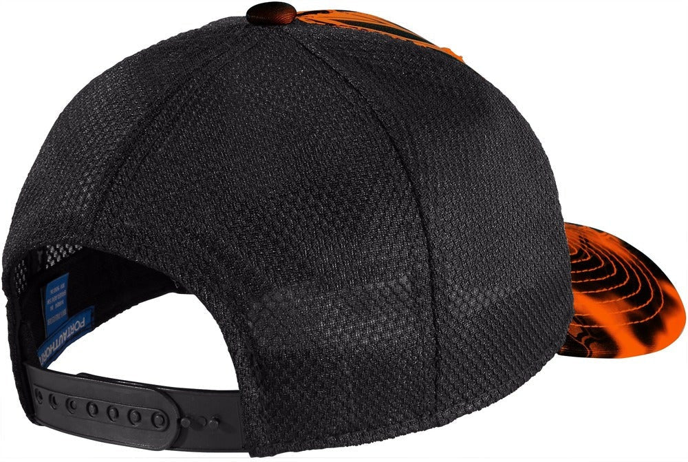 Port Authority Performance Camouflage Mesh Back Snapback Cap - JL Franklins