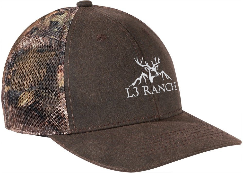 Port Authority Pigment Print Camouflage Mesh Back Cap - JL Franklins