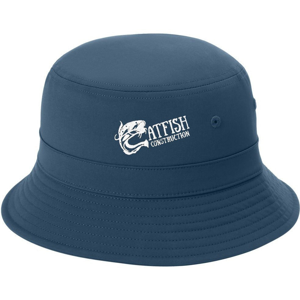 Port Authority Poly Bucket Hat - JL Franklins