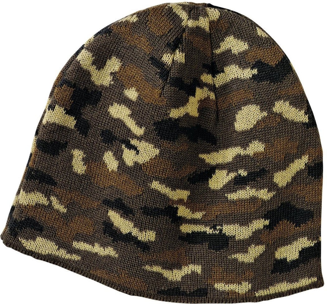 Port & Company Camo Beanie Cap - JL Franklins
