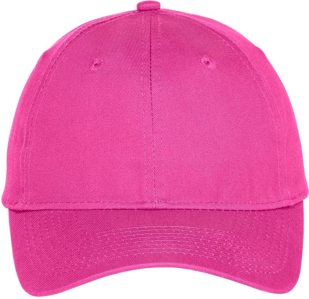 Port & Company Six - Panel Unstructured Twill Cap - JL Franklins