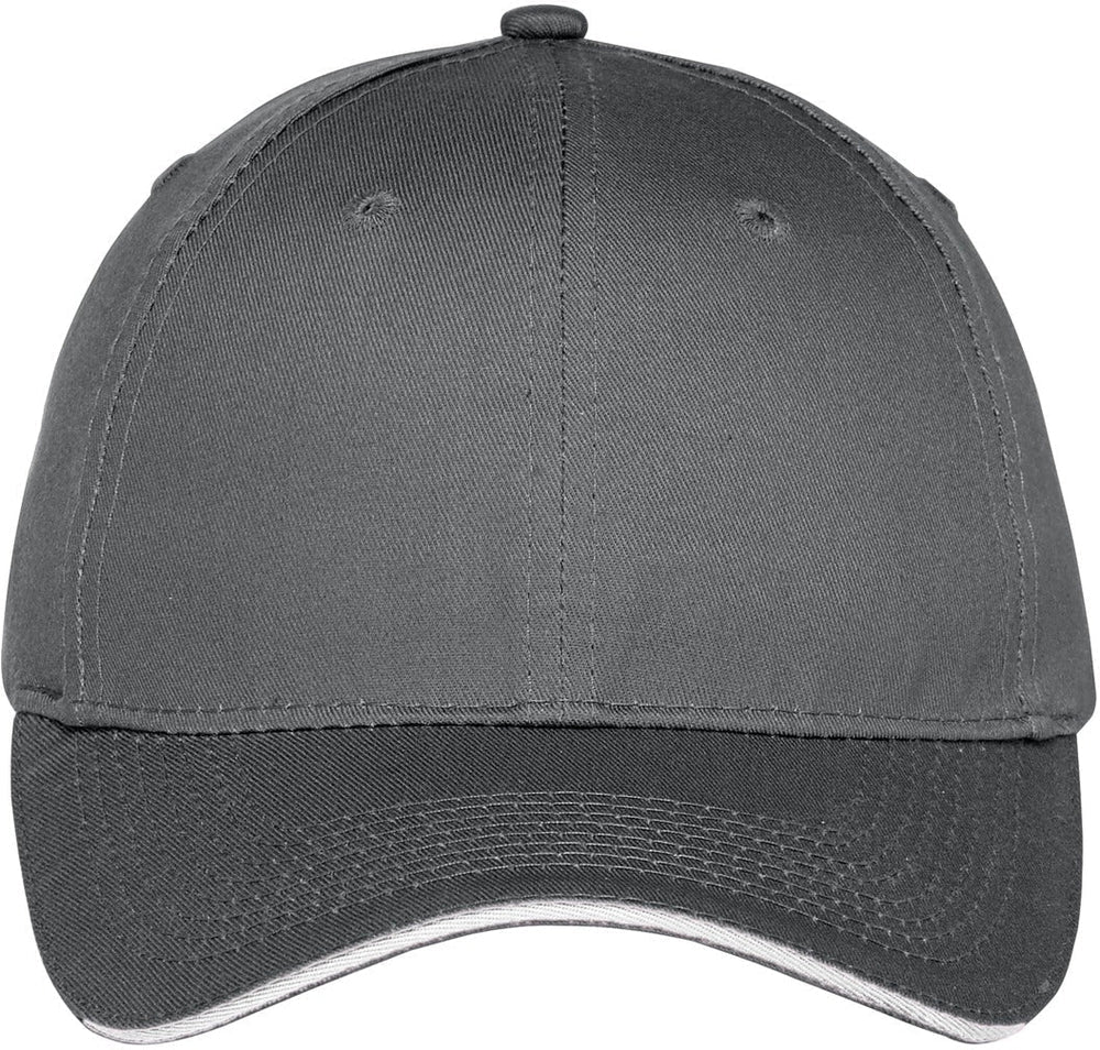Port & Company Unstructured Sandwich Bill Cap - JL Franklins