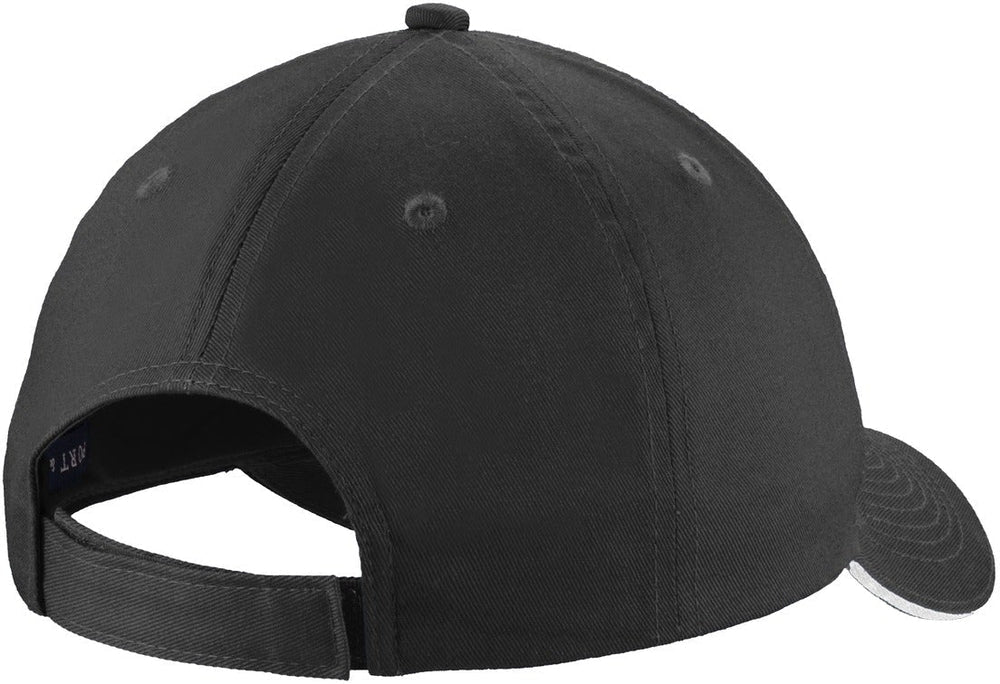 Port & Company Unstructured Sandwich Bill Cap - JL Franklins