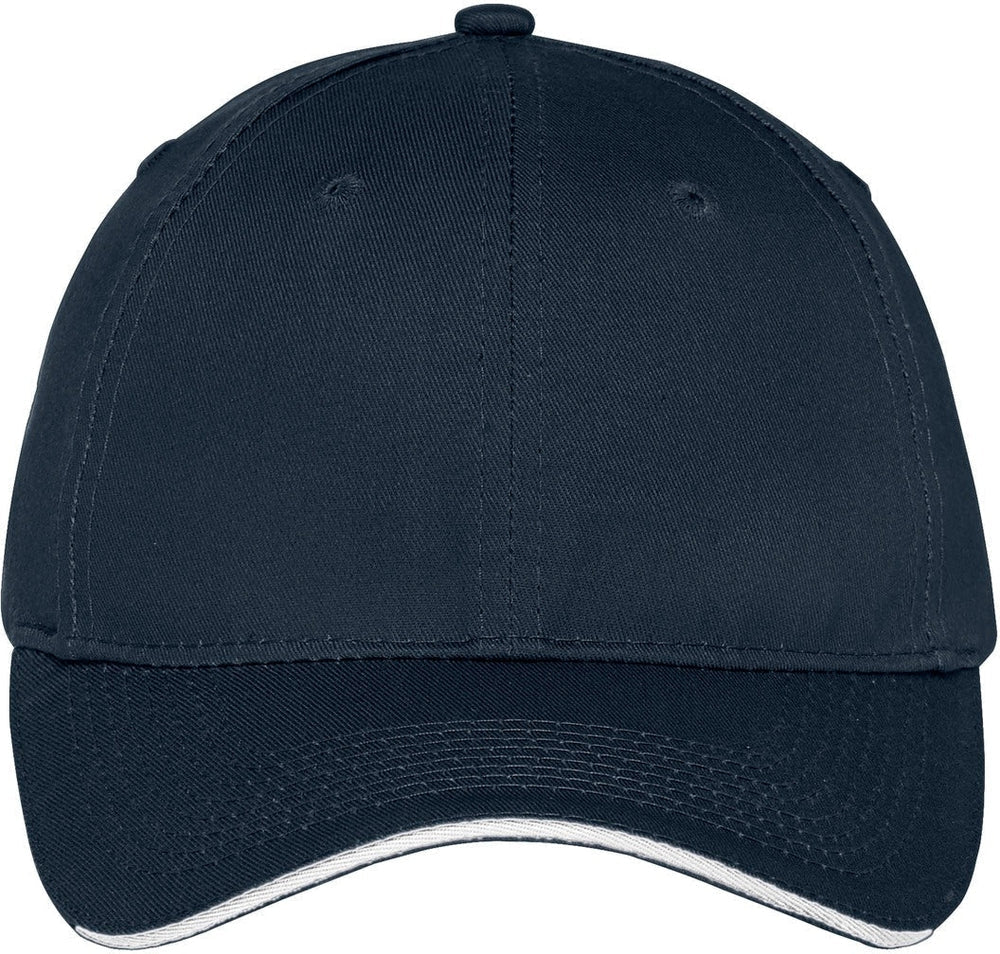 Port & Company Unstructured Sandwich Bill Cap - JL Franklins