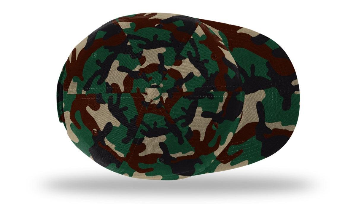 Richardson Casual Twill Camo Strapback - JL Franklins