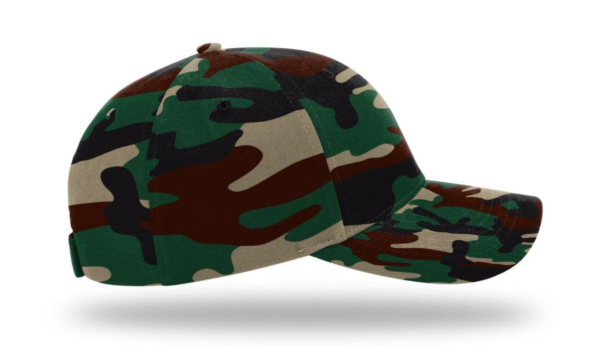 Richardson Casual Twill Camo Strapback - JL Franklins