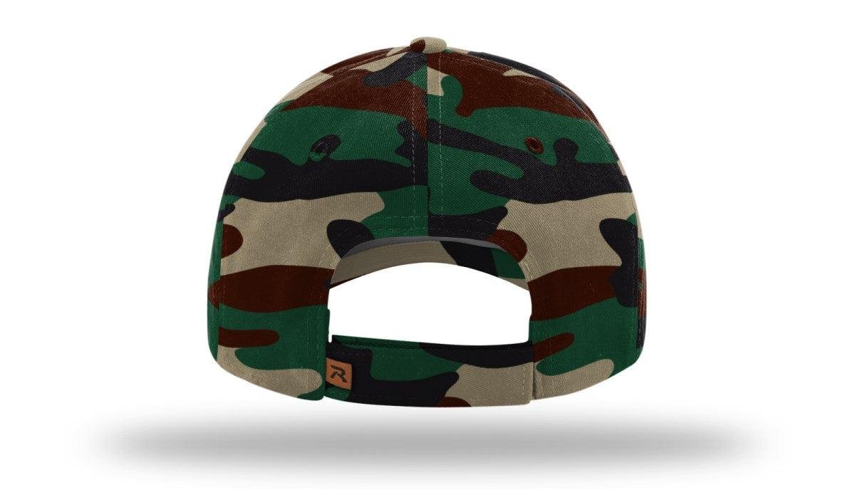 Richardson Casual Twill Camo Strapback - JL Franklins
