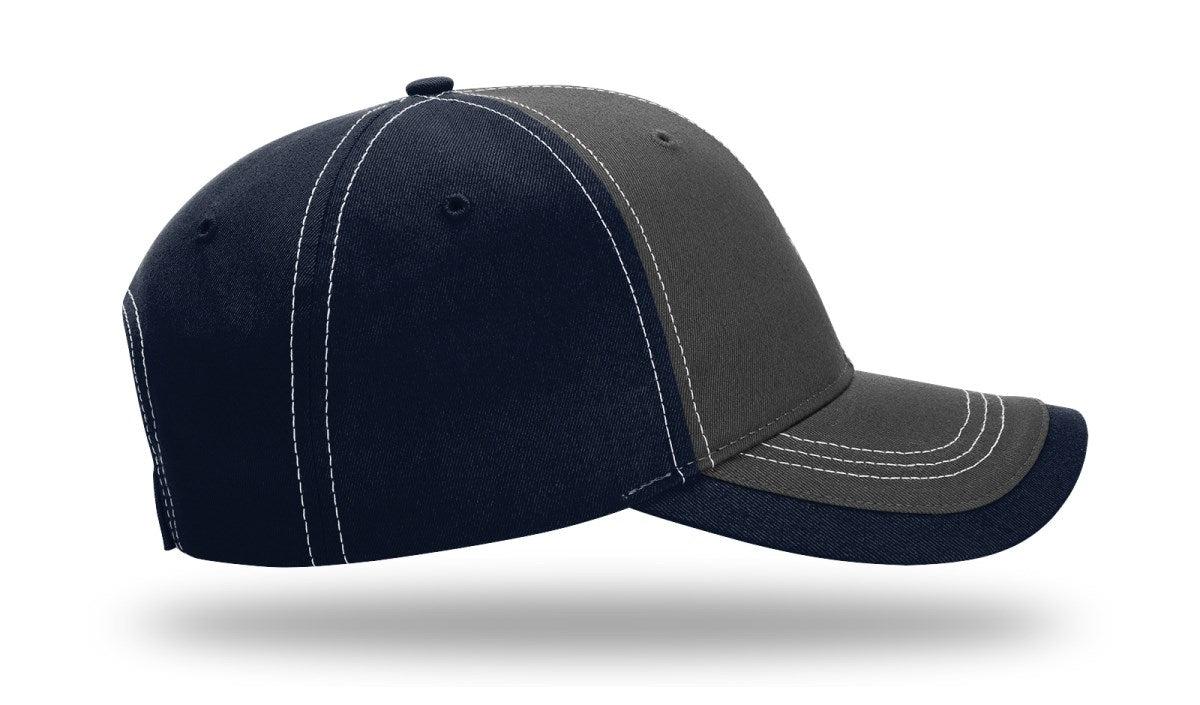 Richardson Charcoal Front W/ Contrast Stitching - JL Franklins