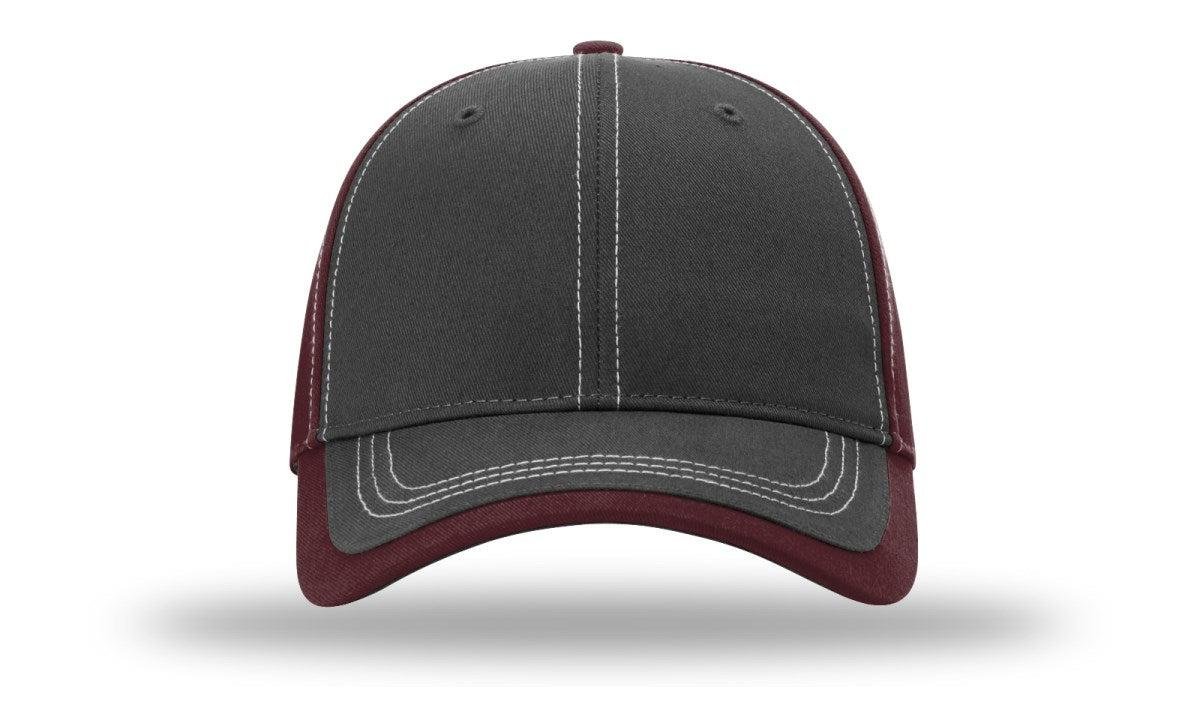 Richardson Charcoal Front W/ Contrast Stitching - JL Franklins
