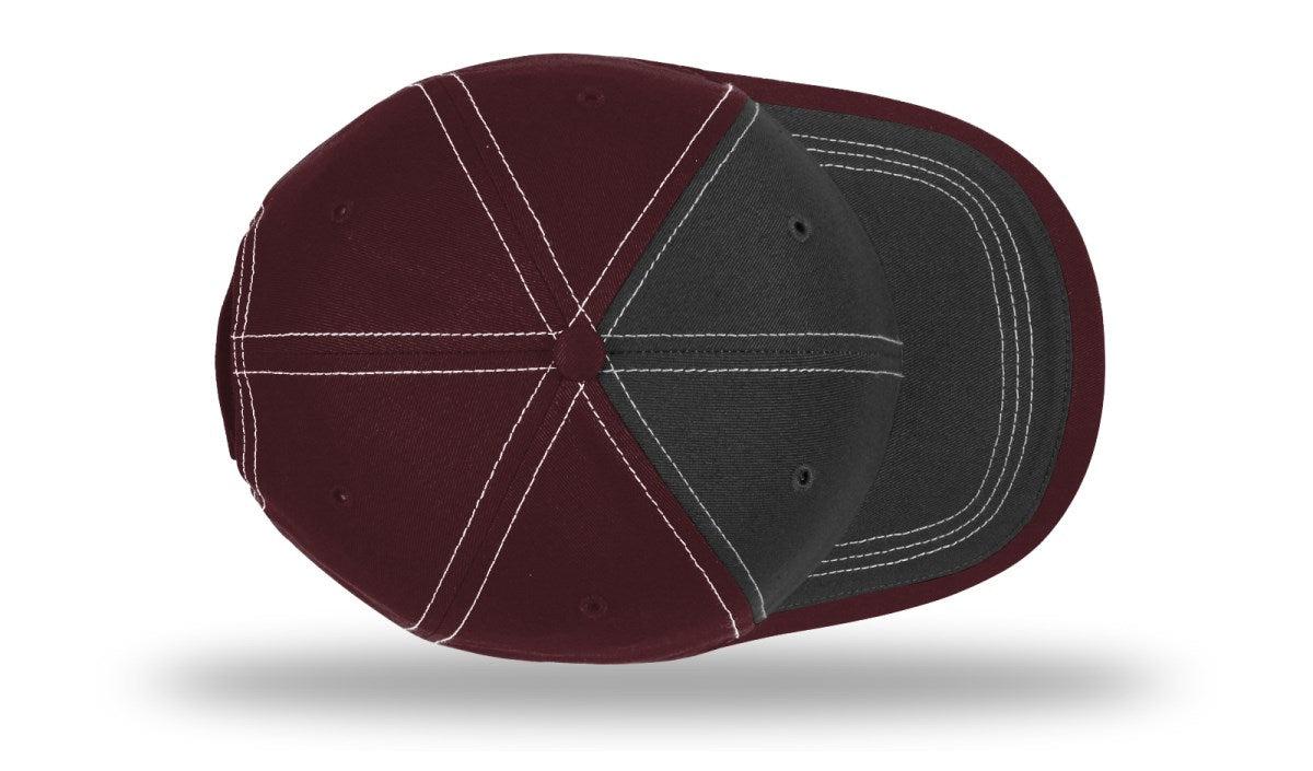 Richardson Charcoal Front W/ Contrast Stitching - JL Franklins