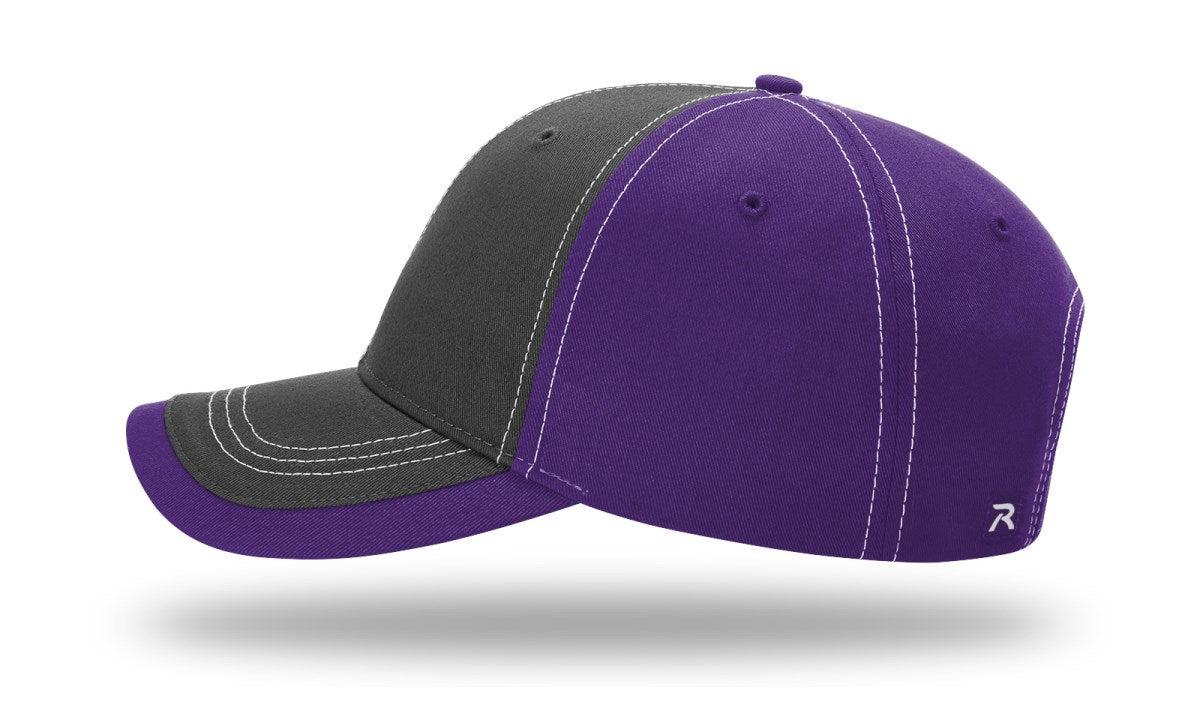 Richardson Charcoal Front W/ Contrast Stitching - JL Franklins