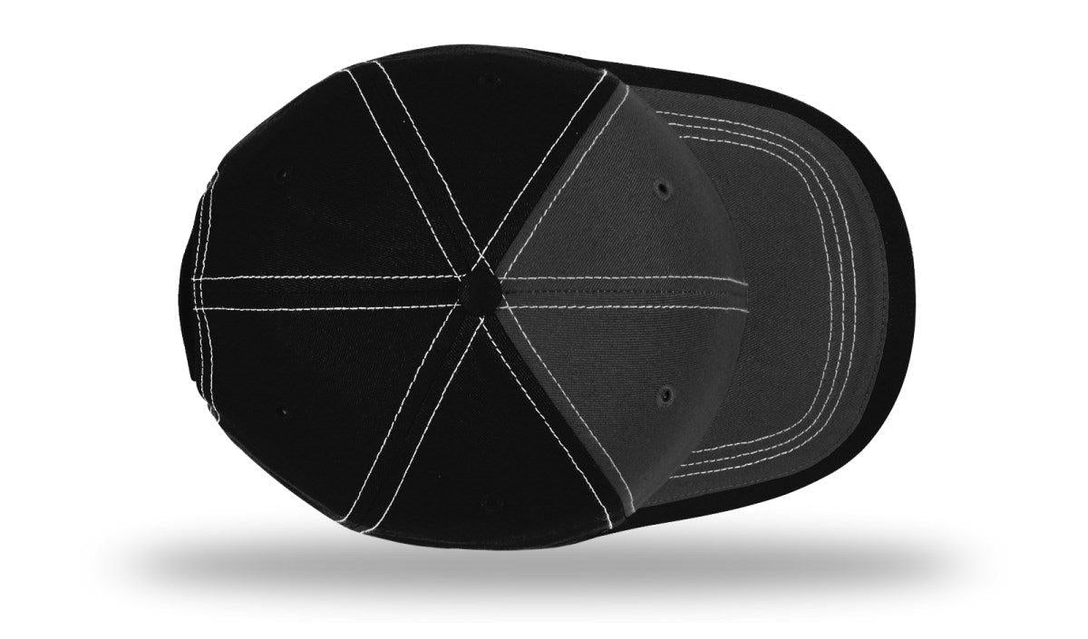 Richardson Charcoal Front W/ Contrast Stitching - JL Franklins