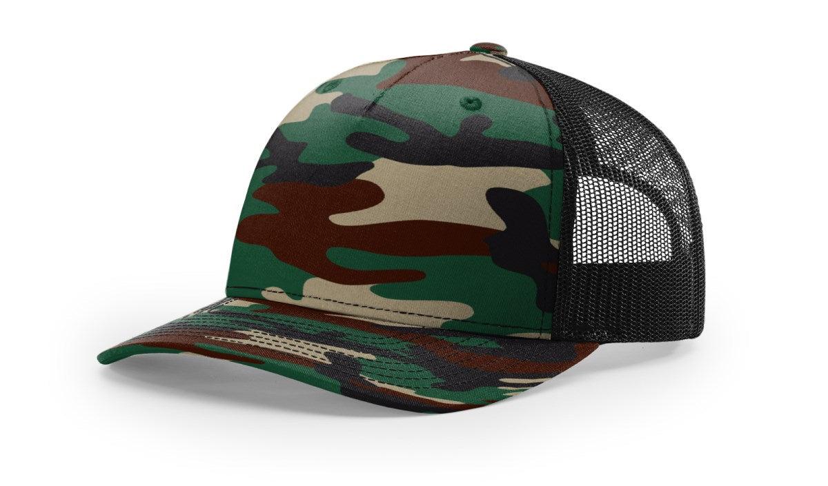 Richardson Printed Five Panel Trucker - JL Franklins