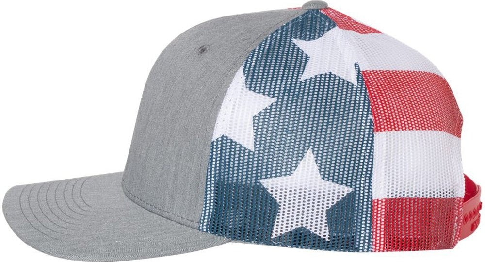 Richardson Printed MeshBack Trucker Cap - JL Franklins